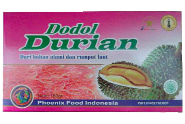 Oleh Oleh Khas Lombok Online Mataram NTB Murah Dodol Durian 180 Gram