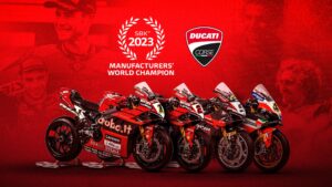 ducati corse juara dunia pabrikan 2023
